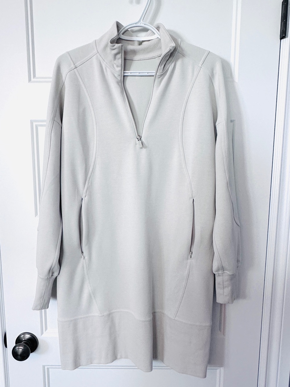 Lululemon Softstreme Long Sleeve Half Zip Dress
